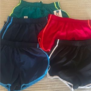 Shorts members mark active running shorts